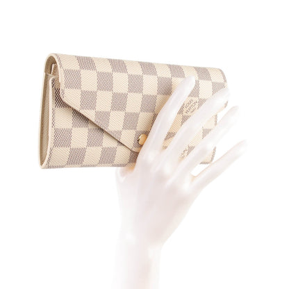 Louis Vuitton Damier Azur Josephine Wallet 2 of 7