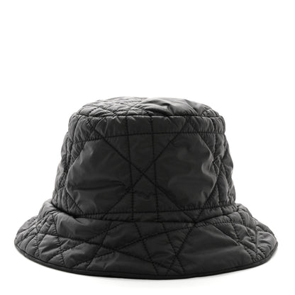 Christian Dior Nylon Cannage Bucket Hat 59 Black 4 of 8