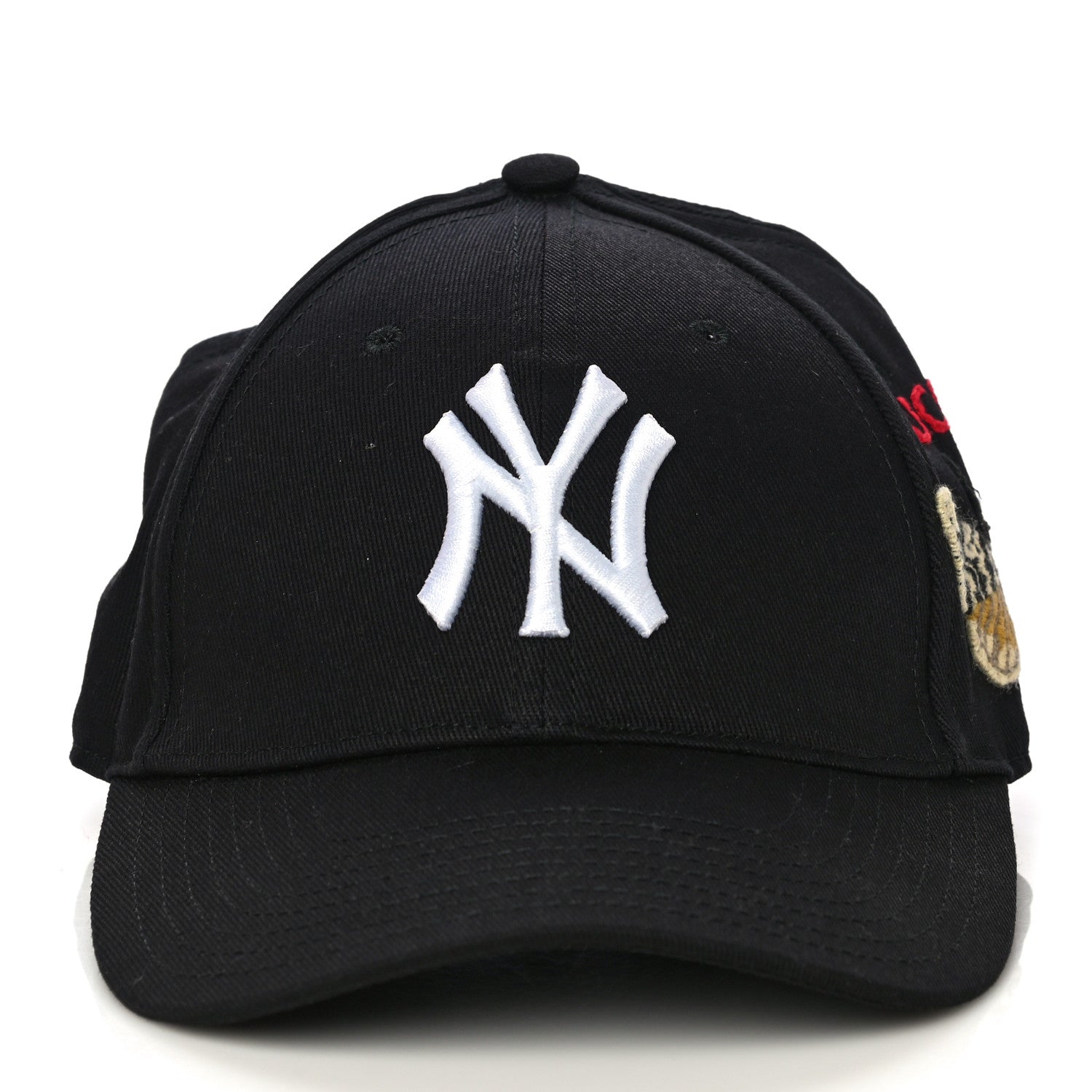 Gucci X MLB Cotton NY Yankees Baseball Hat 57-61 Black 4 of 9