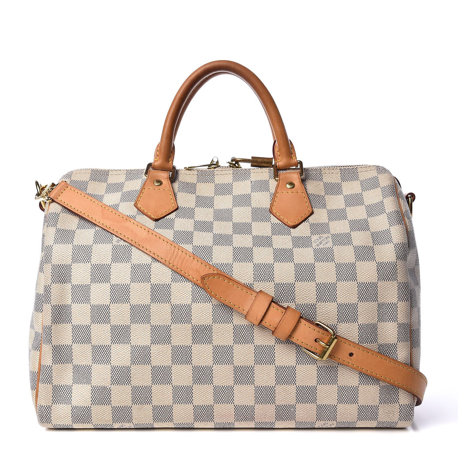 Louis Vuitton Damier Azur Speedy Bandouliere 30 1 of 29