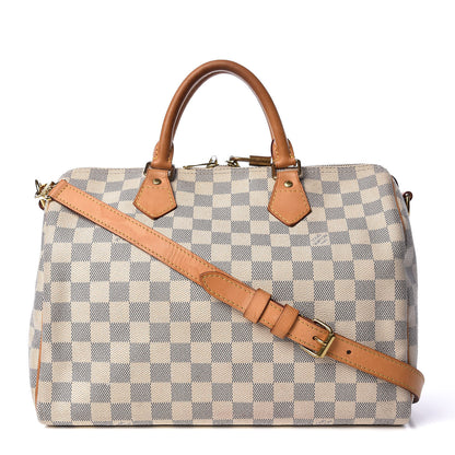 Louis Vuitton Damier Azur Speedy Bandouliere 30 1 of 29