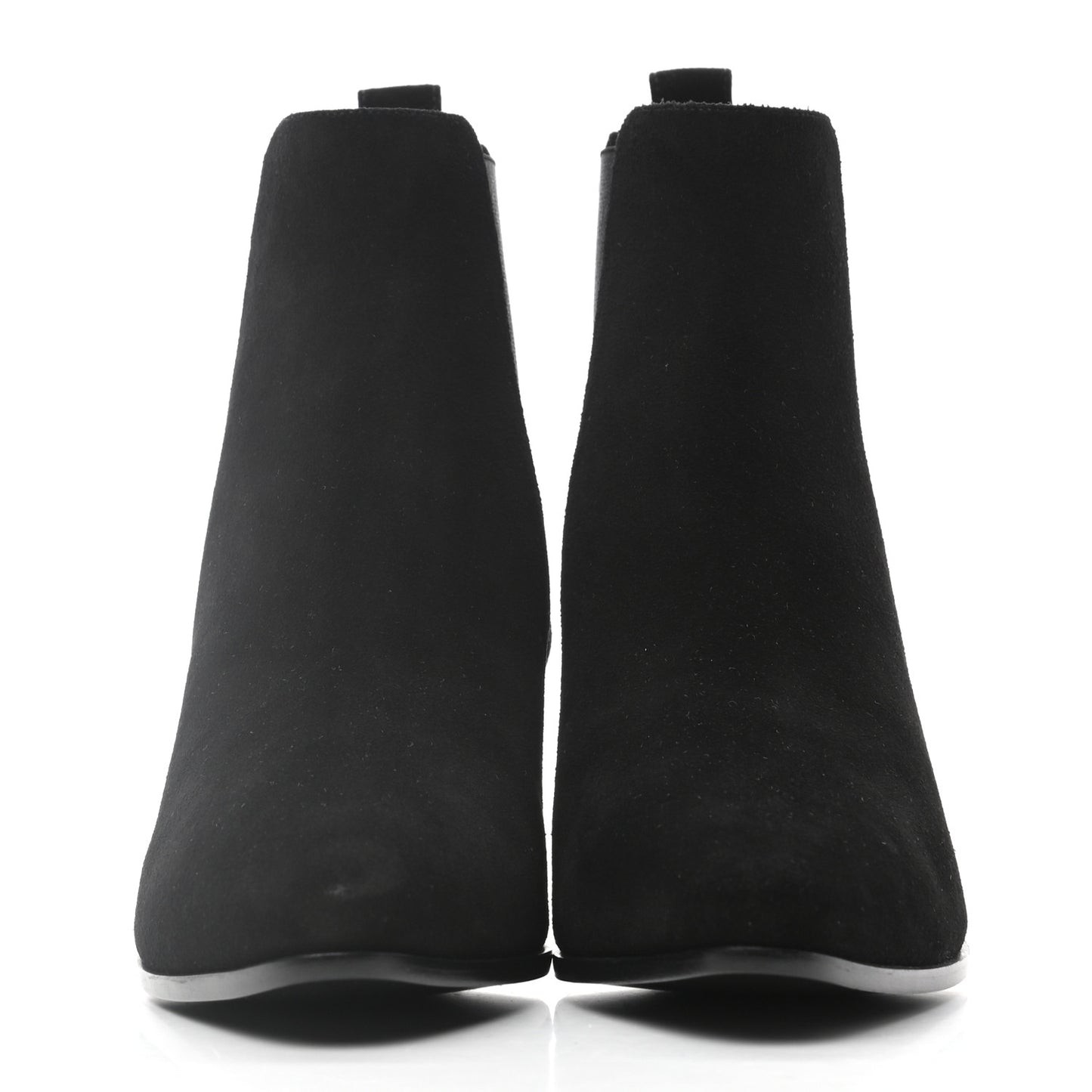 Suede Chelsea Boots 37.5 Black