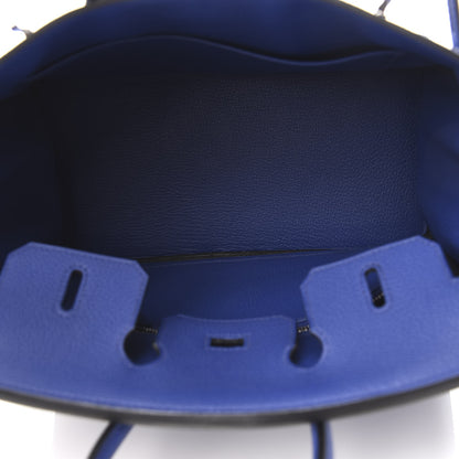 Hermes Togo Birkin 25 Bleu Electrique 5 of 10