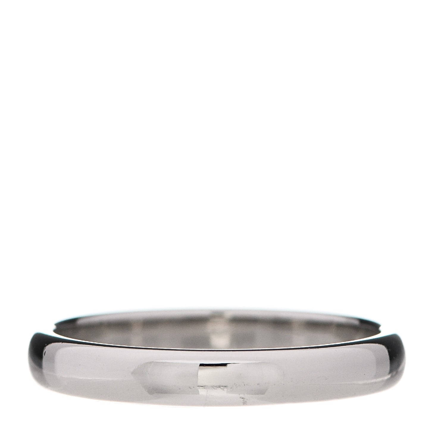 Platinum 3mm Classic Wedding Band Ring 54 6.75