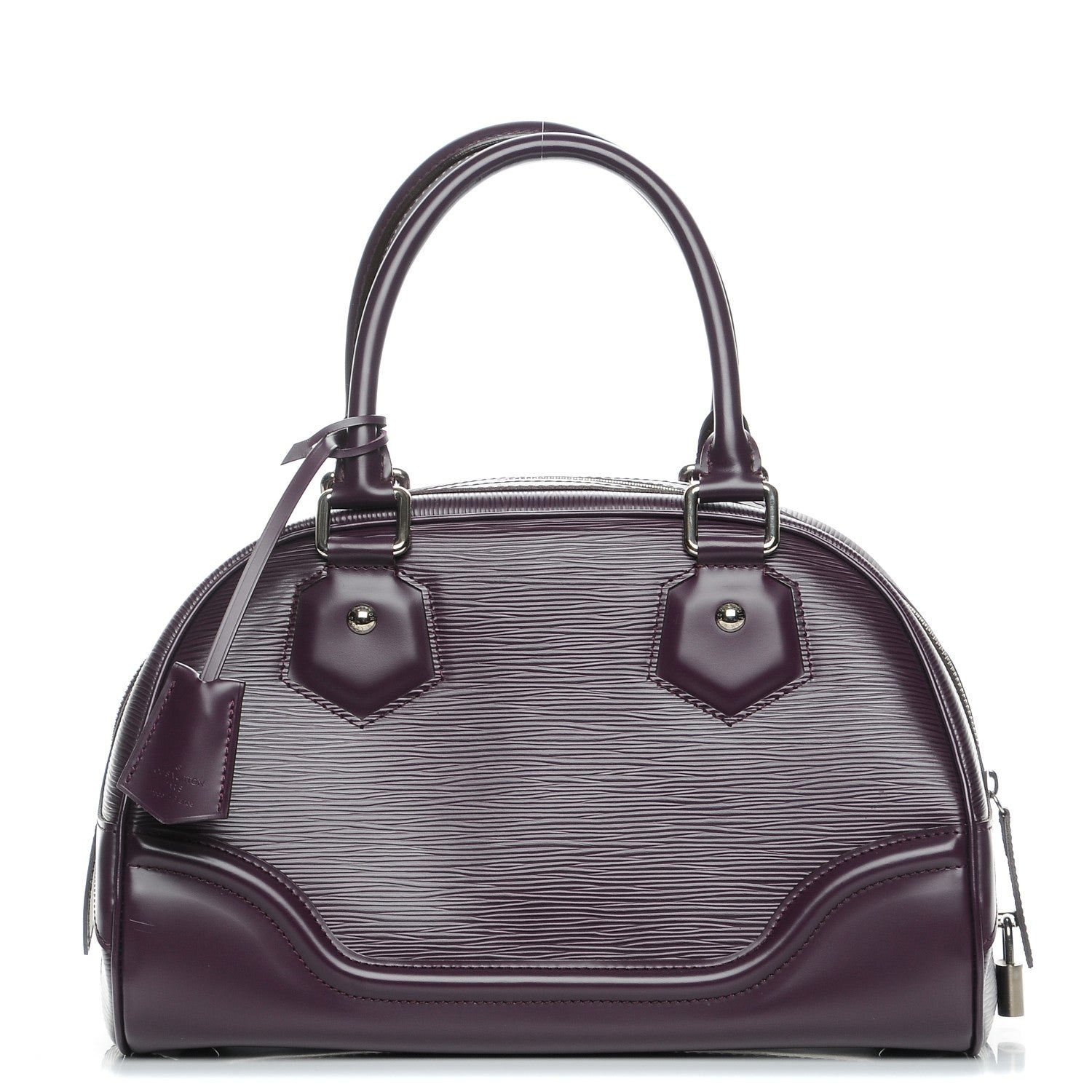 Louis Vuitton Epi Bowling Montaigne PM Cassis 1 of 7