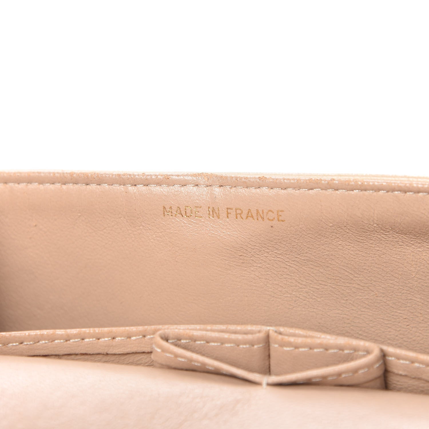 Chanel Lambskin Quilted Small Double Flap Beige 9 of 16