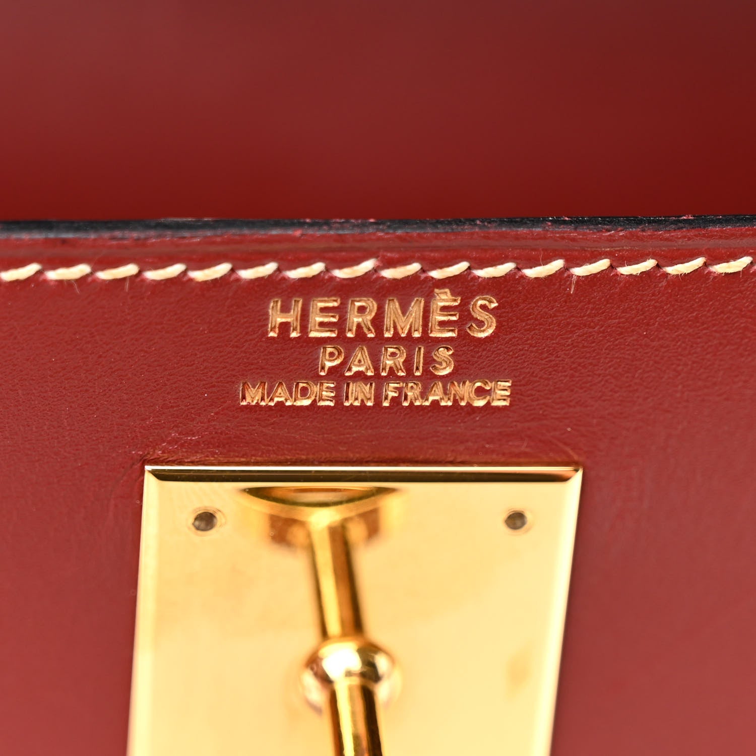 Hermes Chamonix Kelly Sellier 32 Rouge H 6 of 12