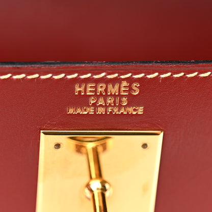Hermes Chamonix Kelly Sellier 32 Rouge H 6 of 12