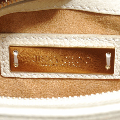 Jimmy Choo Calfskin Rania White 7 of 7