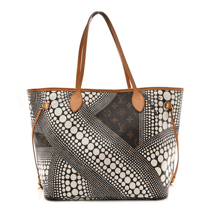 Louis Vuitton Monogram Kusama Waves Neverfull MM White 1 of 27
