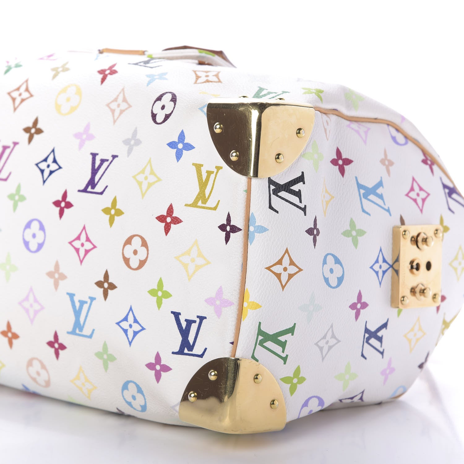 Louis Vuitton Monogram Multicolor Speedy 30 White 7 of 9
