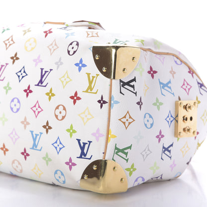 Louis Vuitton Monogram Multicolor Speedy 30 White 7 of 9
