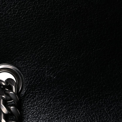 Prada Glace Calfskin Studded Crossbody Black 12 of 18