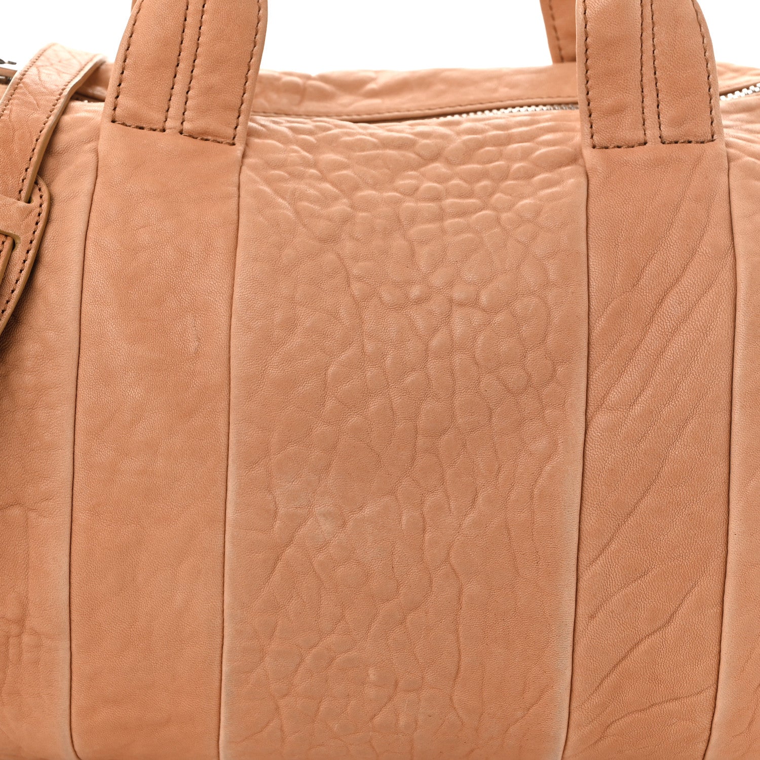Alexander Wang Pebbled Lambskin Rocco  Beige Rhodium Hardware 7 of 12