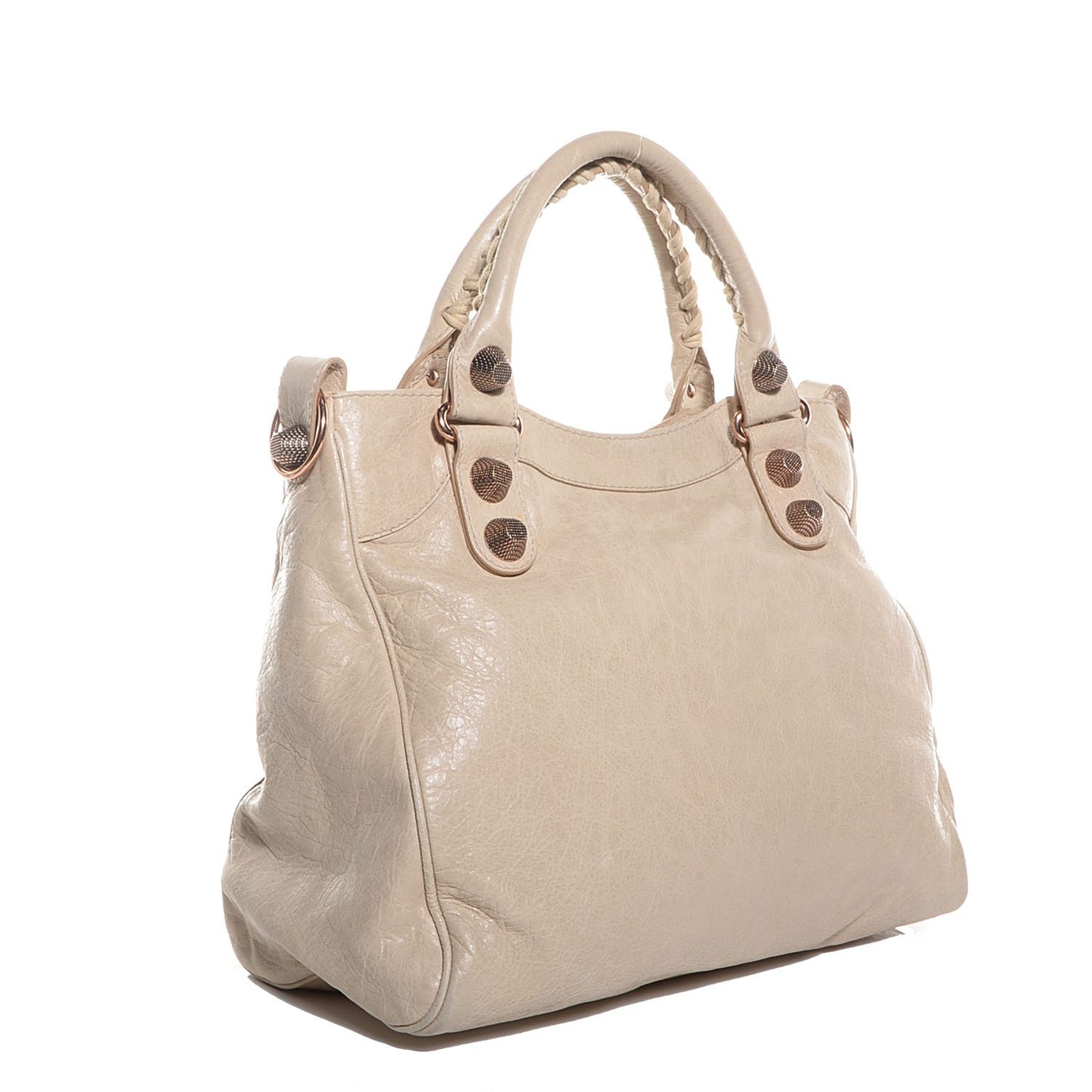 Agneau Giant 21 Rose Gold Hardware Velo Praline