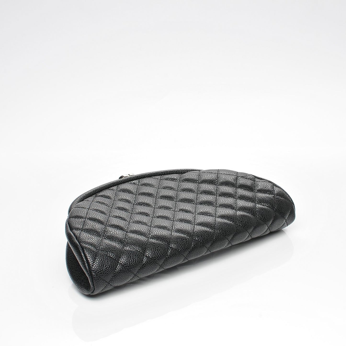 Caviar Quilted Timeless Clutch Black