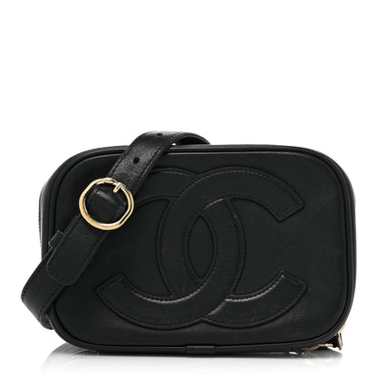 Chanel Calfskin CC Mania Camera Case Black 1 of 20