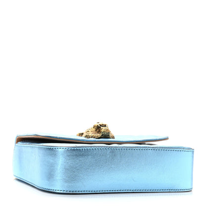 Gucci Metallic Nappa Matelasse Broadway Shoulder Bag Cielo 4 of 11