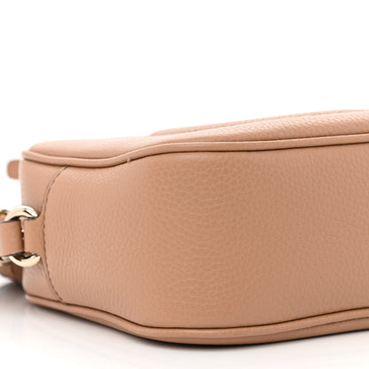 Gucci Pebbled Calfskin Small Soho Disco Bag Camelia 9 of 11