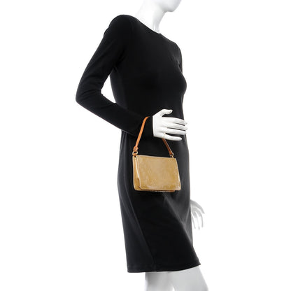 Louis Vuitton Vernis Lexington Pochette Beige 2 of 10