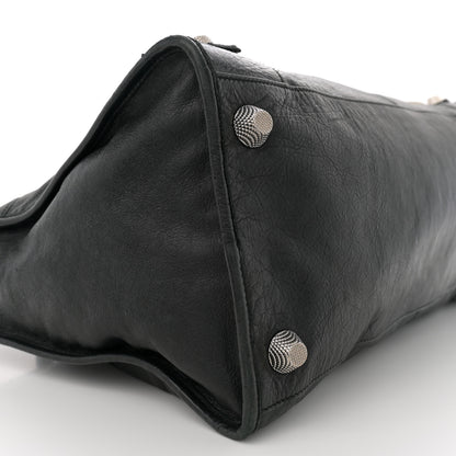 Balenciaga Agneau Giant 21 Silver Hardware Work Black 10 of 13