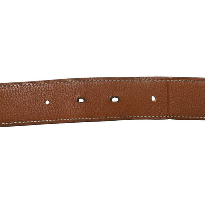 Hermes Swift Togo So Black 32mm H Belt 100 40 Black Gold 4 of 6