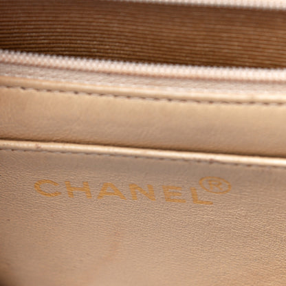 Chanel Caviar Quilted Jumbo Single Flap Beige 5 of 28