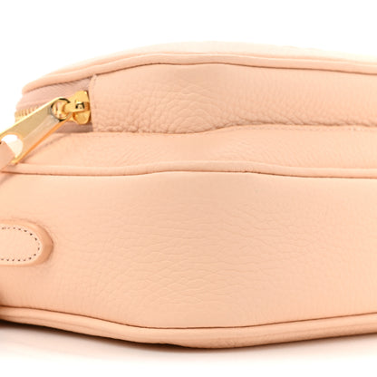 Burberry Grained Calfskin Small Camera Bag Peach Pink 9 of 9