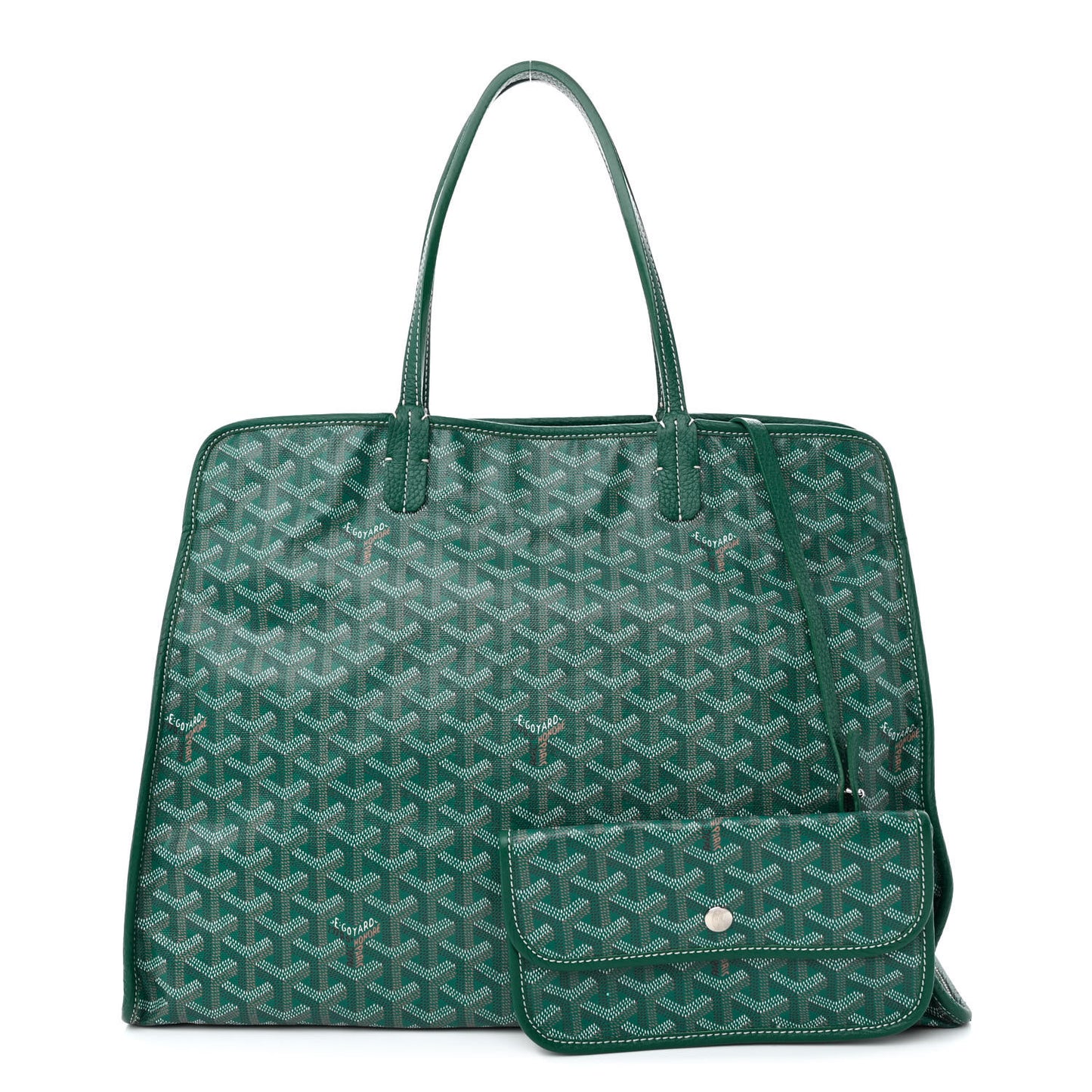 Goyardine Sac Hardy Pet Carrier PM Green