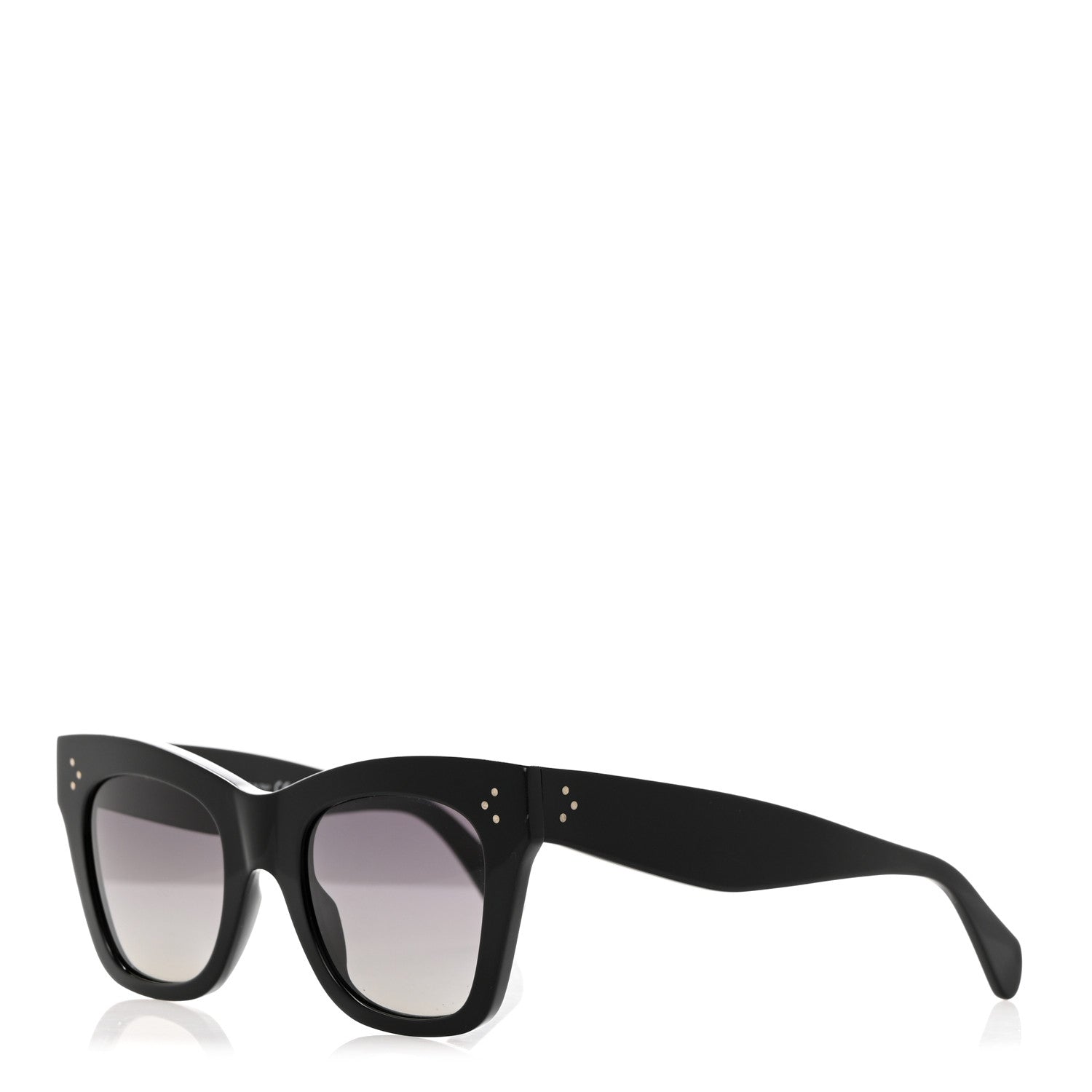 Celine Polarized Sunglasses CL4004IN Black 1 of 7