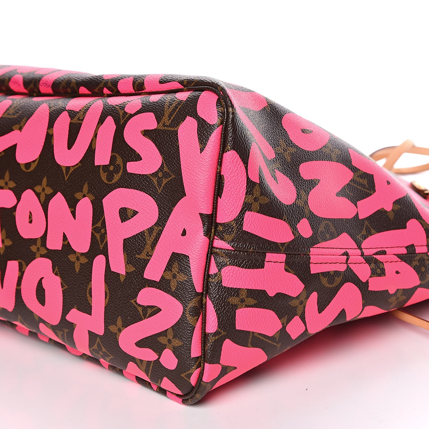 Louis Vuitton Monogram Graffiti Neverfull GM Fuchsia 8 of 12