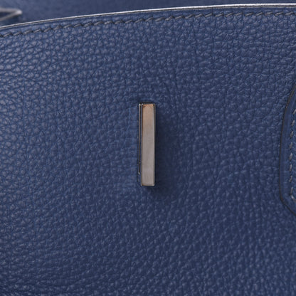Hermes Togo Birkin 40 Bleu Thalassa 23 of 42