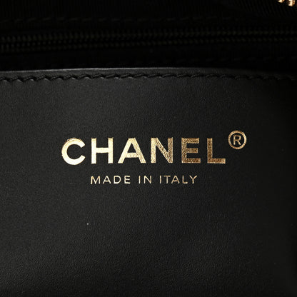 Chanel Shiny Lambskin Quilted Trendy Pockets Hobo Black 6 of 11