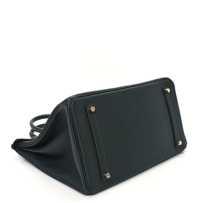 Hermes Togo Birkin 35 Vert Fonce 5 of 11