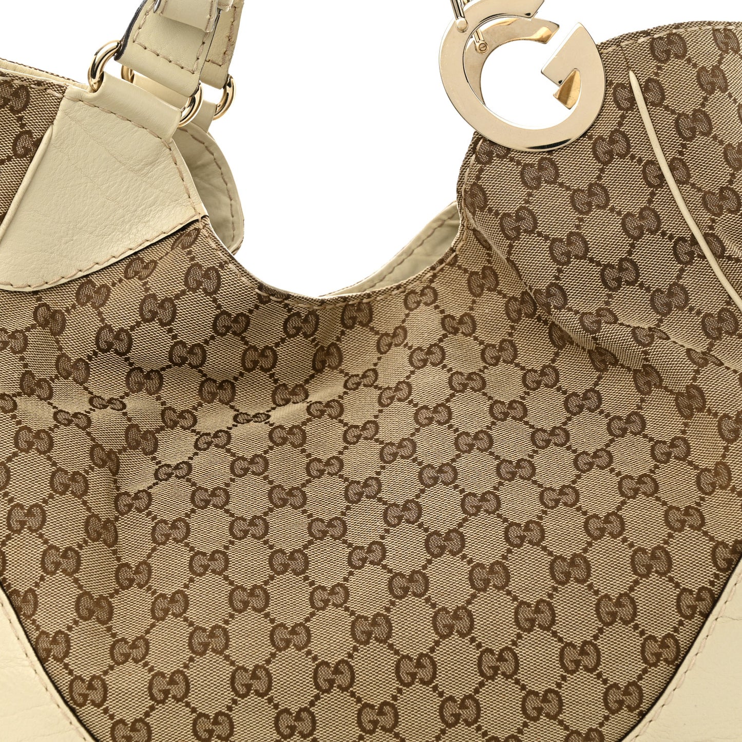 Monogram Charlotte Tote Off White
