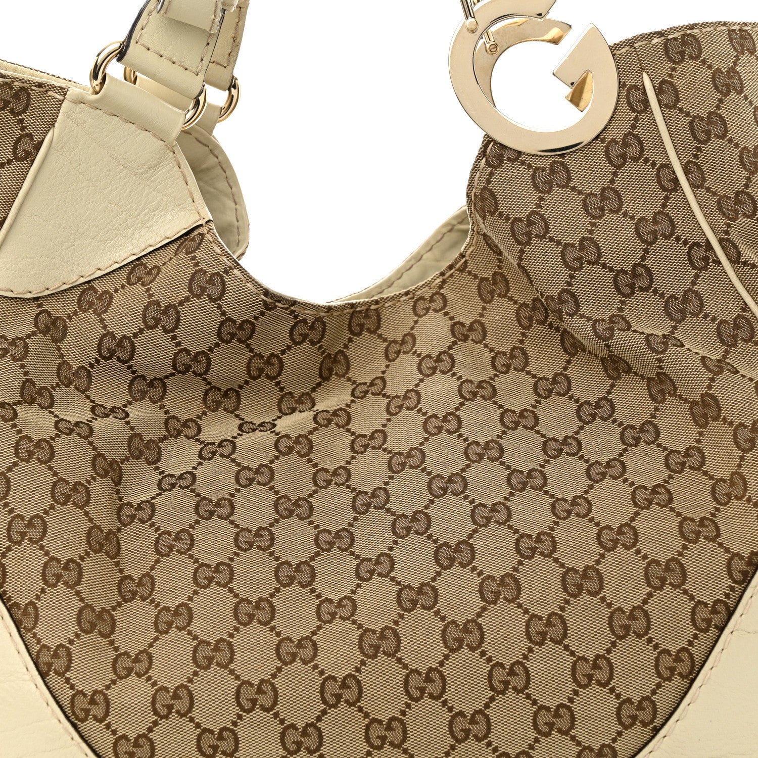 Gucci Monogram Charlotte Tote Off White 8 of 13