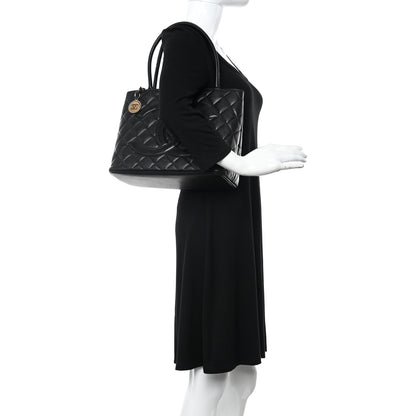 Chanel Caviar Quilted Medallion Tote Black 2 of 11