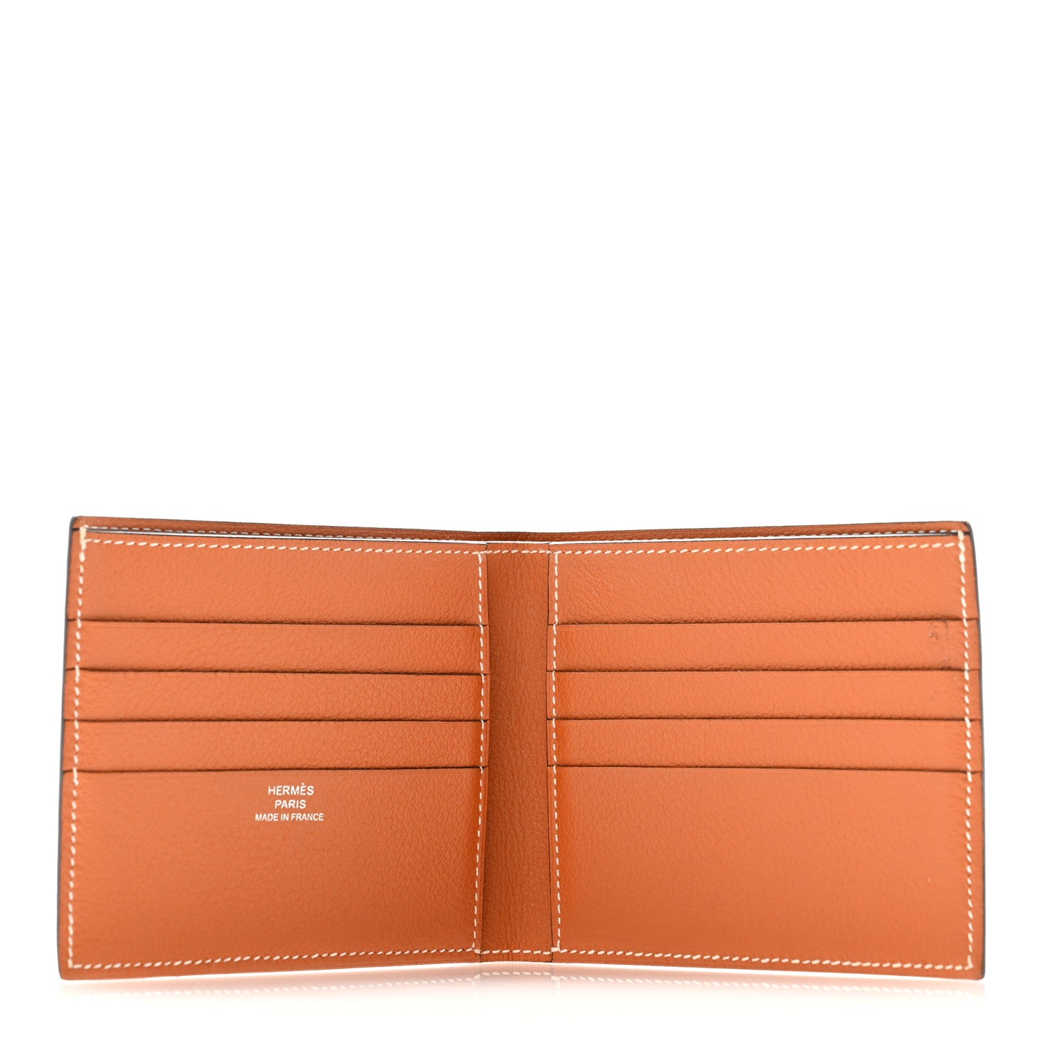 Hermes Evercolor MC2 Copernic Compact Wallet Gold 5 of 8
