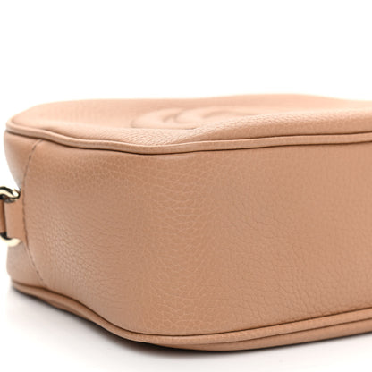 Gucci Pebbled Calfskin Small Soho Disco Bag Rose Beige 10 of 11