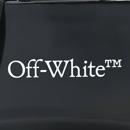 Off-White Patent Calfskin Mini Logo Box Bag 7 of 10