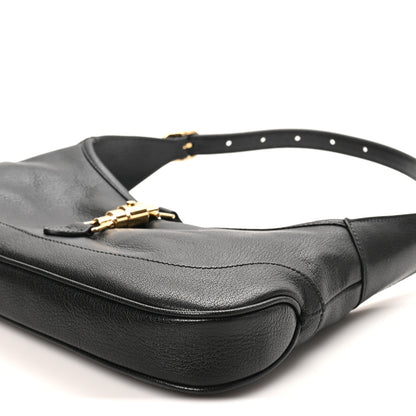Gucci Goatskin Medium Slim Jackie Shoulder Bag Black 10 of 10