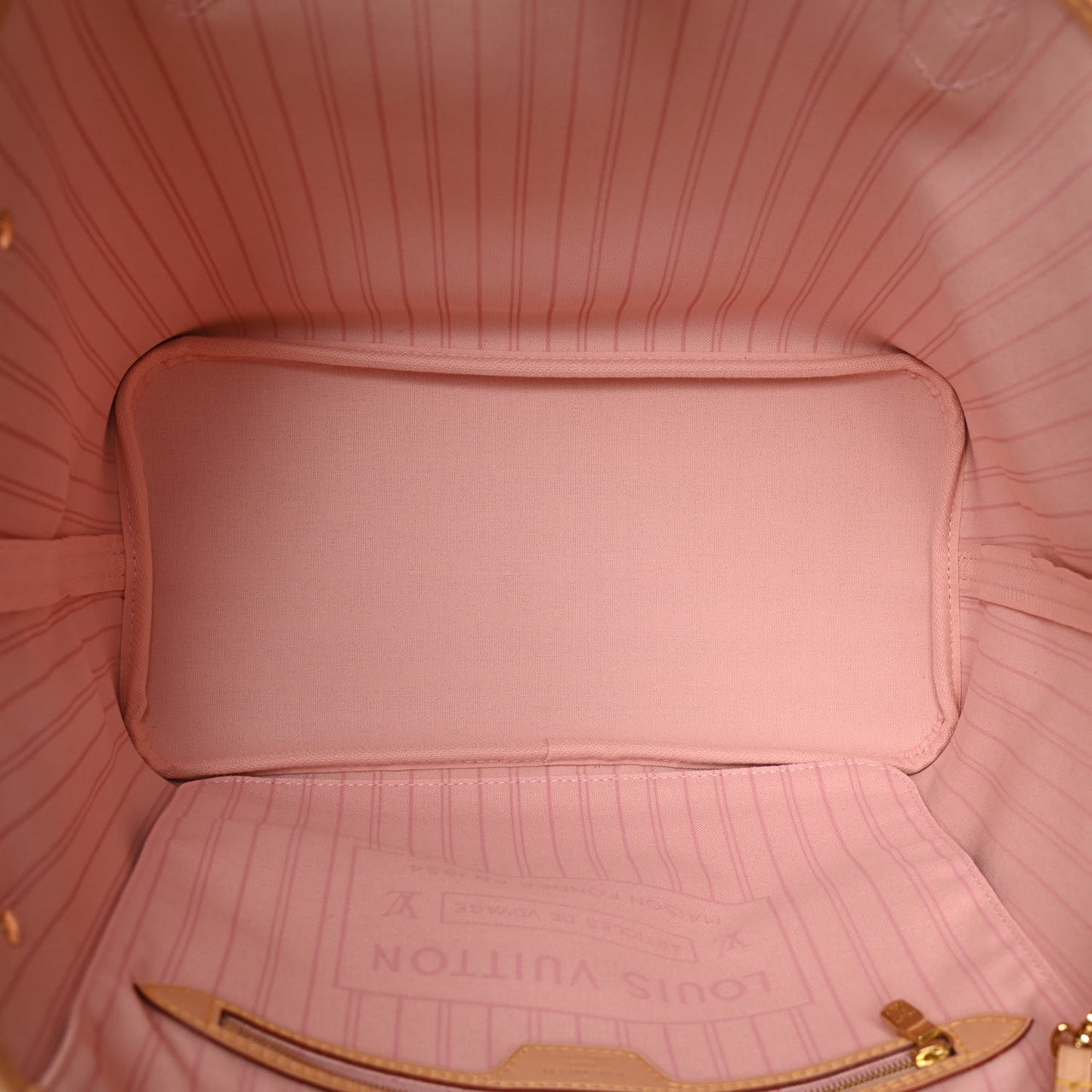 Damier Azur Neo Neverfull MM Rose Ballerine