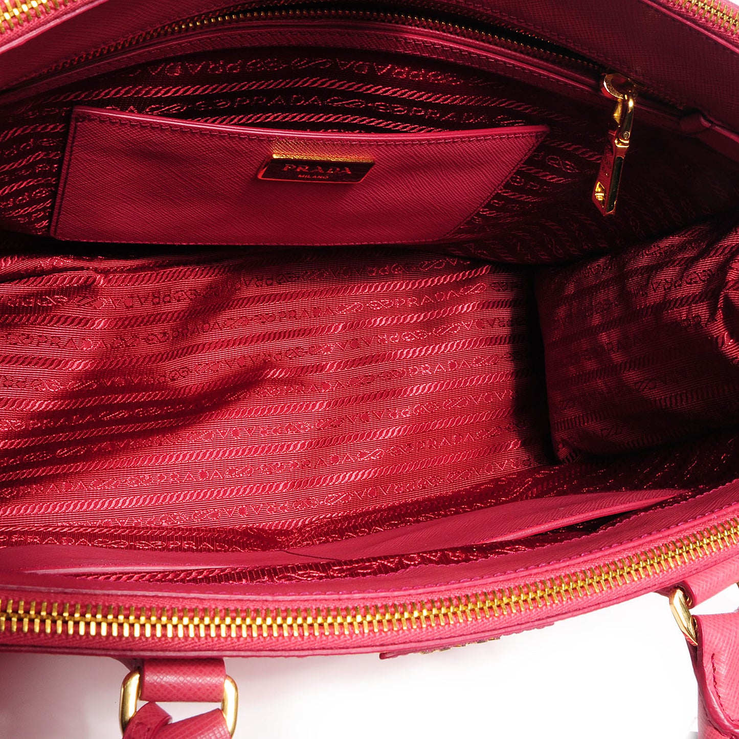 Saffiano Lux Medium Double Zip Tote Tamaris