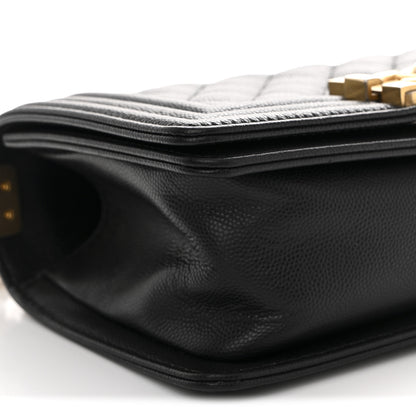 Chanel Caviar Quilted Small Boy Flap Black 9 of 11
