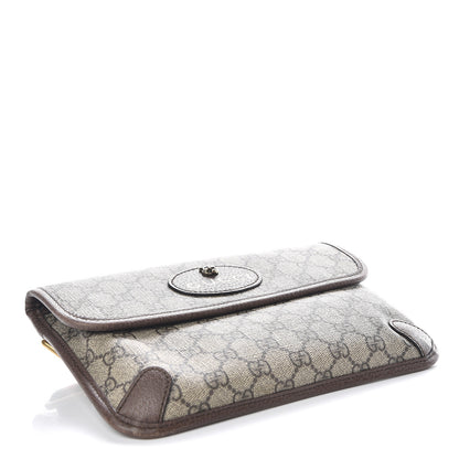 Gucci GG Supreme Monogram Neo Vintage Web Belt Bag Brown 4 of 15