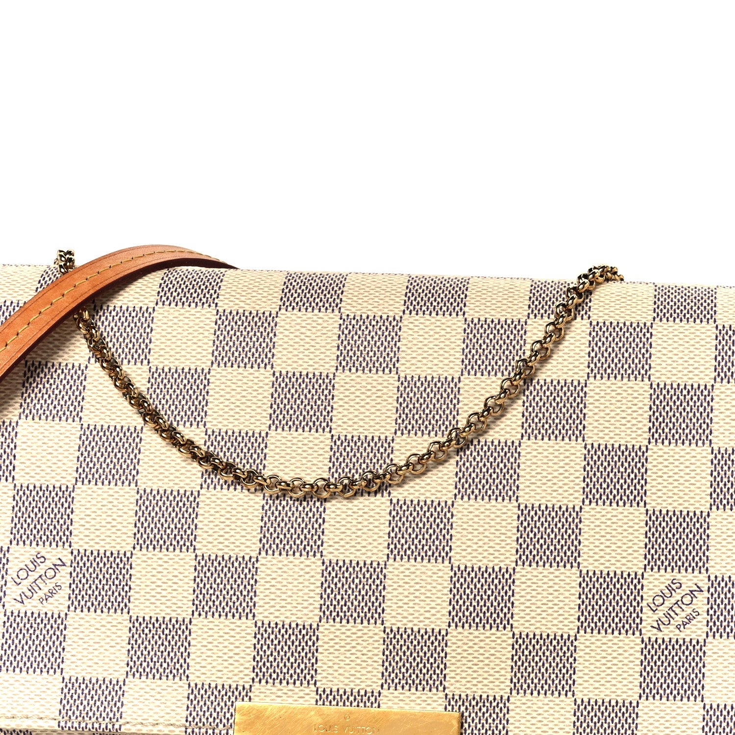 Louis Vuitton Damier Azur Favorite MM 7 of 10