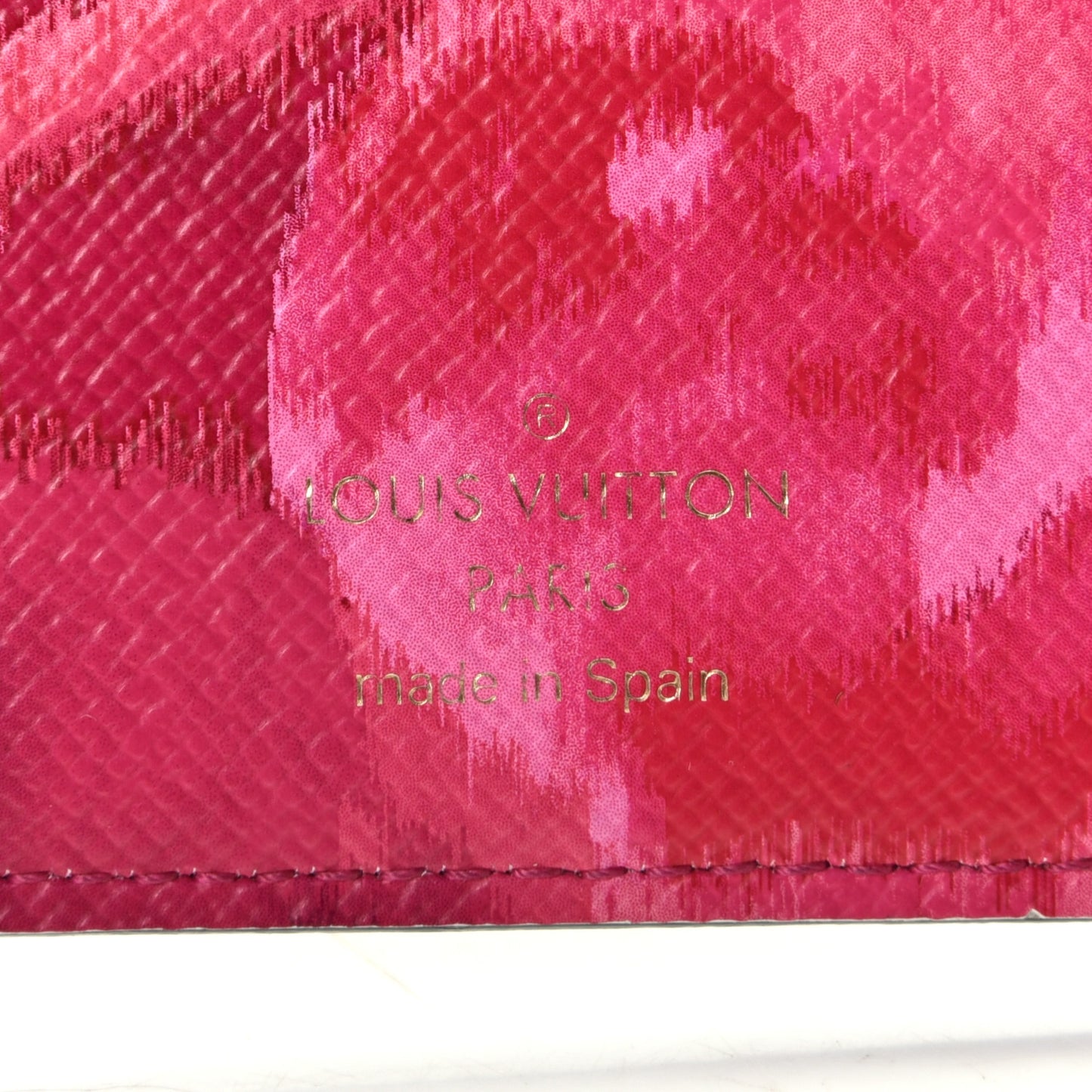 Monogram Articles de Voyage Ikat Insolite Wallet Rose Indien