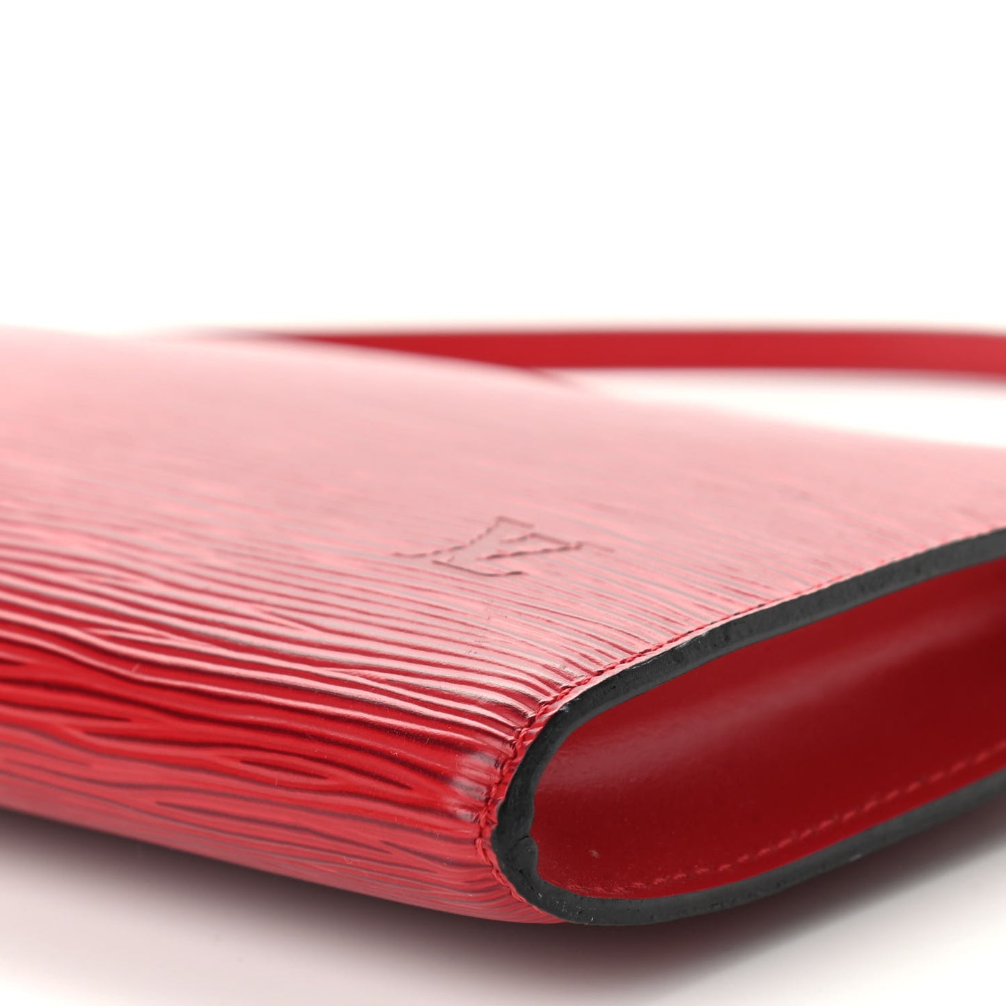 Epi Pochette Accessories 24 Castillan Red