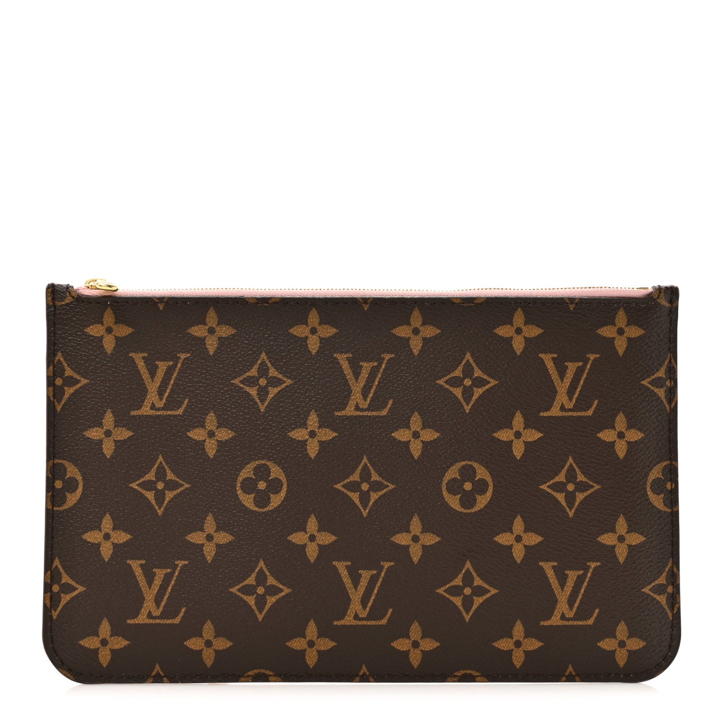 Monogram Neverfull MM GM Pochette Rose Ballerine