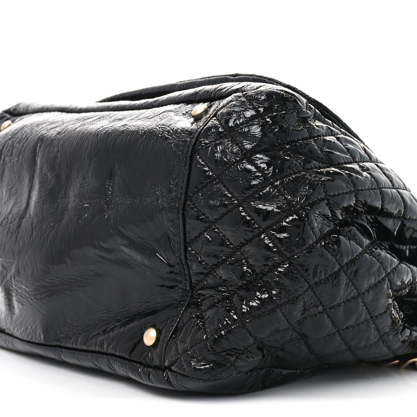 Vinyl XL Rock and Chain Flap Black